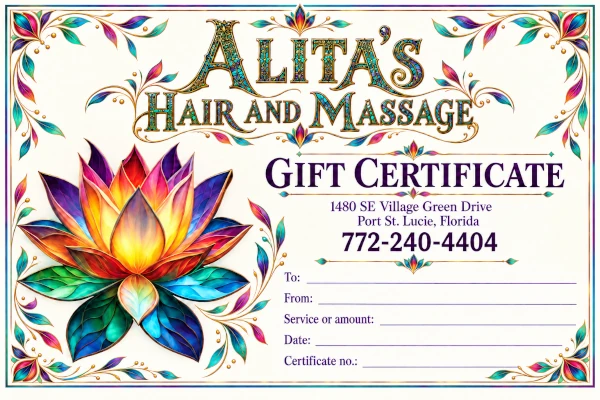 Gift certificate image
